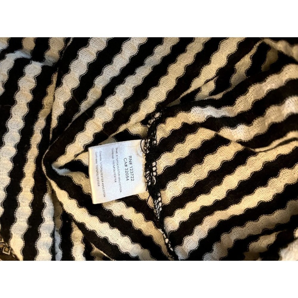Anthropologie Striped Peplum Blouse - Picture 14 of 14